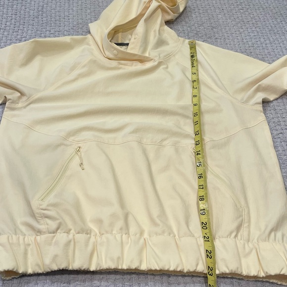 PATAGONIA WOMEN'S SWIFT DRIFT SUN HOODY Pull Over Buttercup Yellow Size Small - Picture 10 of 14